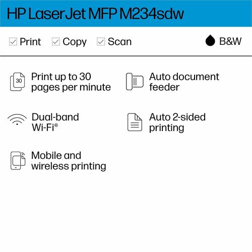 Imprimante multifonction ML LASERJET PRO M234SDW