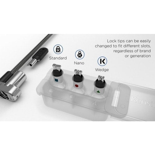 Kensington Universal 3-in-1 Keyed Laptop Lock