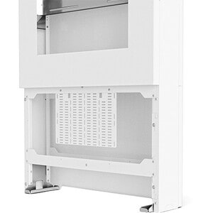 Chief Impact Floor Standing Kiosk - Portrait 43" W