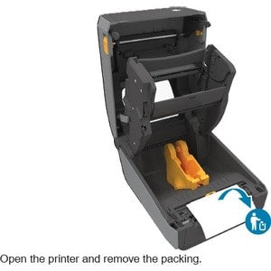 Imprimante à transfert thermique de bureau Zebra ZD421c - Monochrome - Impression d'étiquettes/reçus