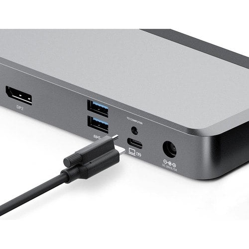 Estación de acoplamiento universal dual 4K ALOGIC con 65 W