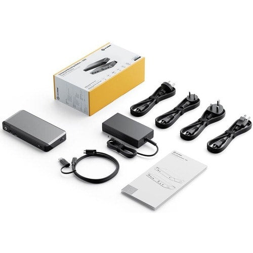 Estación de acoplamiento universal dual 4K ALOGIC con 65 W