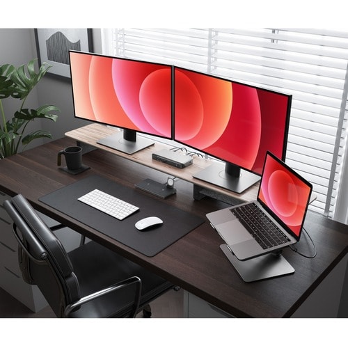 Estación de acoplamiento universal dual 4K ALOGIC con 65 W