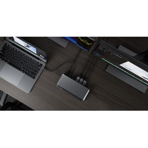 Station d'accueil universelle triple 4K ALOGIC avec 10