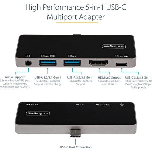 Adaptateur multiport USB-C StarTech.com, USB
