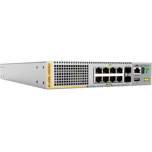 L3 STACKABLE SW 8X 100M/1/2.5/5G POE++ 2X SFP+ PORTS