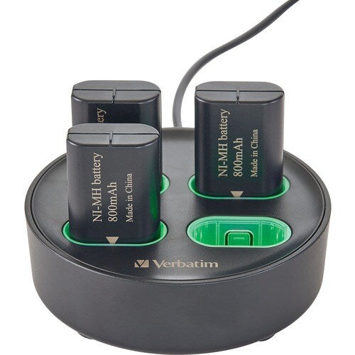 Base de carga Verbatim para usar con el controlador Xbox Batería recargable