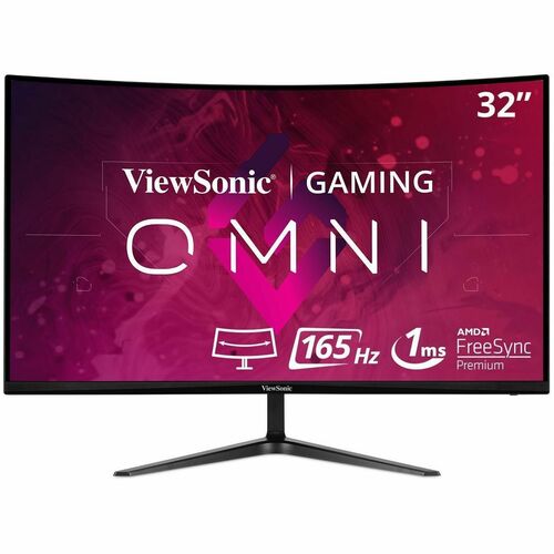Pantalla Viewsonic de 32", panel MVA, resolución de 1920 x 1080 - 31,5" visibles - Multi