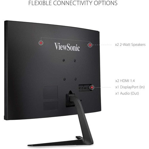 Pantalla Viewsonic de 32", panel MVA, resolución de 1920 x 1080 - 31,5" visibles - Multi