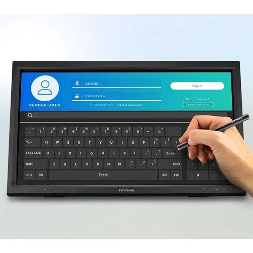 Écran tactile LCD ViewSonic TD2423d 24 pouces - 16:9 - 7 ms