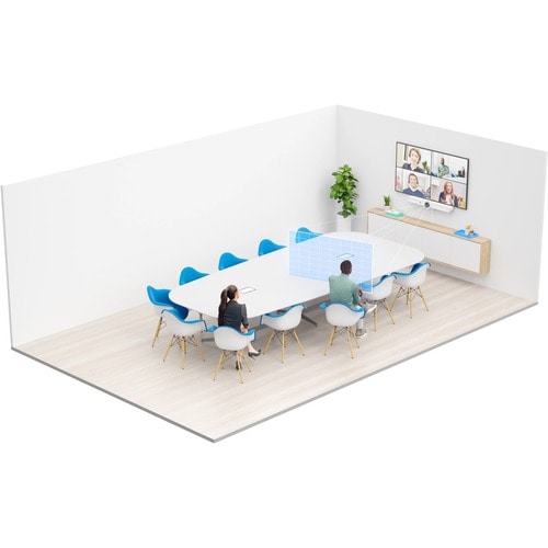 LOGITECH RALLY BAR MINI WHITE MULTI 1