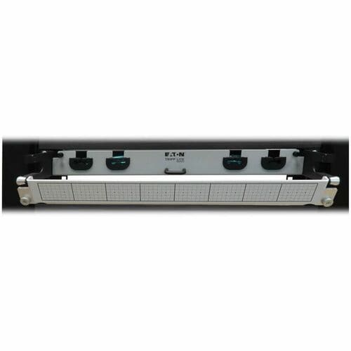Panneau de fibres préchargé Tripp Lite by Eaton N48M-2M24L12-10 - 12 x Duplex - 1U de hauteur - Aqua,