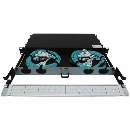 Panel de fibra precargado Tripp Lite by Eaton N48M-2M24L12-10 - 12 x dúplex - 1U Hig