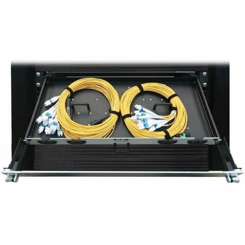 Panel de fibra precargado Tripp Lite by Eaton N48S-2M24L12-10 - 12 x dúplex - 1U Hig