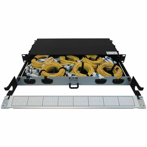Panel de fibra precargado Tripp Lite by Eaton N48S-6L8L-10 - 6 x dúplex - 1U de alto -