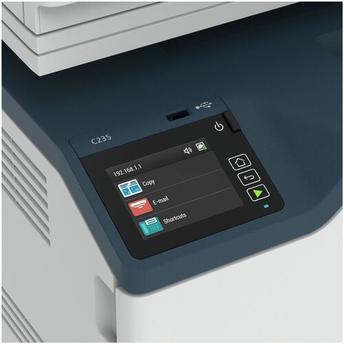 C235 COLOR MULTIFUNCTION PRINTER PRINT/COPY/SCAN/FAX 24PPM