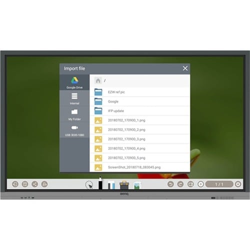 BenQ Board Essential RE8601 Collaboration Display - 86\" LCD Cortex A73 + A53 - 3 GB - Inf