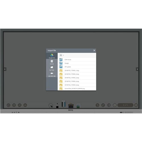 BenQ Board Essential RE8601 Collaboration Display - 86\" LCD Cortex A73 + A53 - 3 GB - Inf