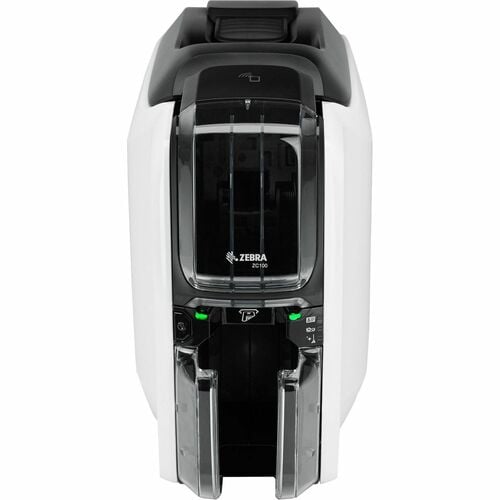 Impresora Zebra ZC100 de una sola cara para escritorio, comercio minorista y hostelería, impresión térmica/por sublimación de tinta
