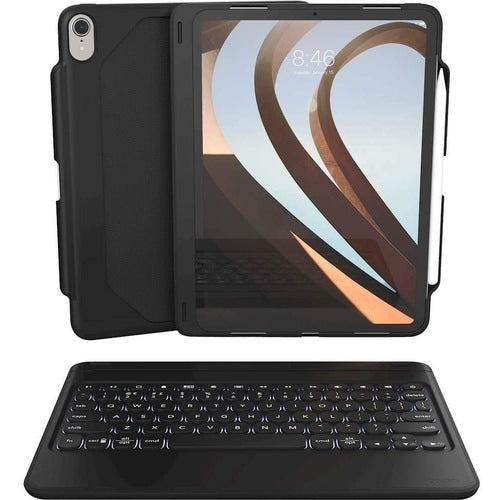 Étui de transport robuste ZAGG Rugged Book (pliage en forme de livre) pour 10,9 po (276,86 m