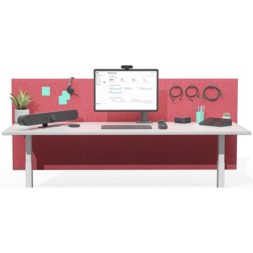 LOGITECH SMALL ROOM AVEC TAP + RALLY BAR MINI POUR ZOOM MULTI 1