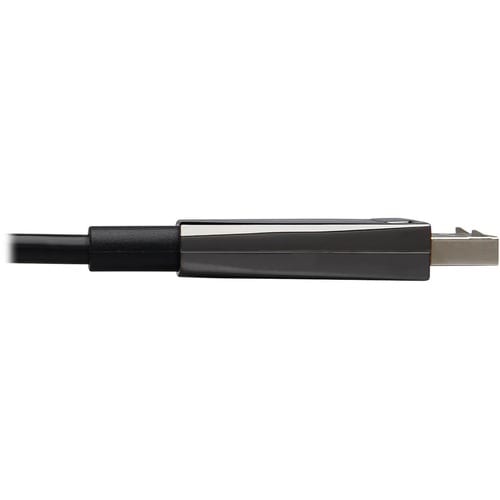 Cable de fibra óptica activo DisplayPort P580F3-30M-8K6 de Tripp Lite by Eaton, M/M, negro, 30