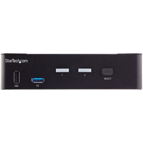Conmutador KVM de 2 puertos 4K 60 Hz Ultra HD