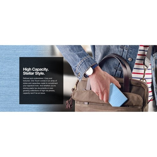 SSD SEAGATE ONE TOUCH MULTI4 2 To BLEU USB 3.1 TYPE C RPM 2,5 SE