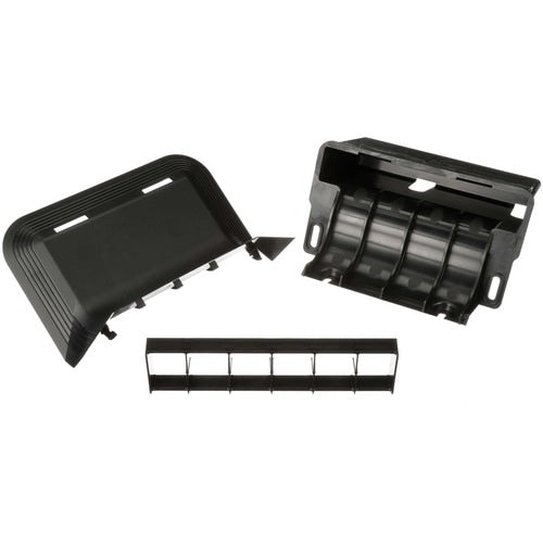 Accesorio de transición de pared para canaletas Panduit sobre el suelo