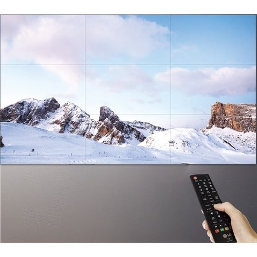 LG 55VSH7J-H 55'' 700 nits FHD 0,44 mm Mur vidéo à cadre régulier - LCD 55" (1397 mm)