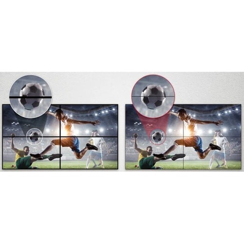 LG 55VSH7J-H 55'' 700 nits FHD 0,44 mm Mur vidéo à cadre régulier - LCD 55" (1397 mm)