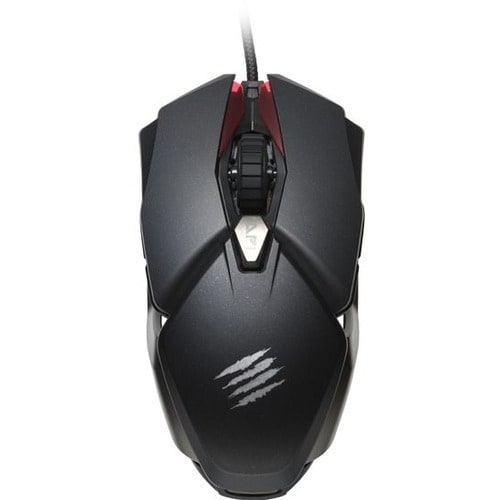 Ratón ambidiestro para juegos Mad Catz BAT 6+ de alto rendimiento - Pixart 3389 - 16000 dpi