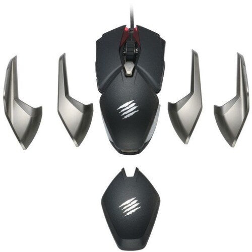 Ratón ambidiestro para juegos Mad Catz BAT 6+ de alto rendimiento - Pixart 3389 - 16000 dpi