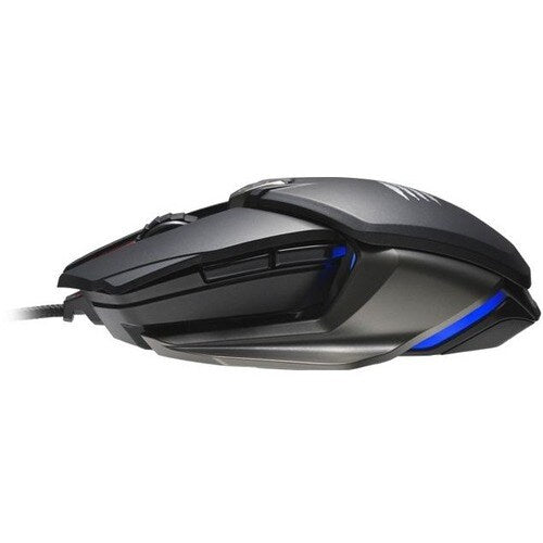 Ratón ambidiestro para juegos Mad Catz BAT 6+ de alto rendimiento - Pixart 3389 - 16000 dpi