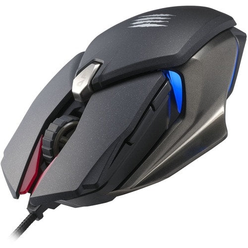 Ratón ambidiestro para juegos Mad Catz BAT 6+ de alto rendimiento - Pixart 3389 - 16000 dpi