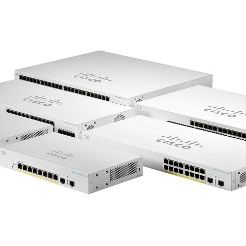 CBS220 SMART 24PORT GE POE 4X10G SFP+