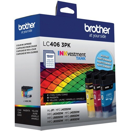 Brother INKvestment LC4063PK Original Standard Yield Inkjet