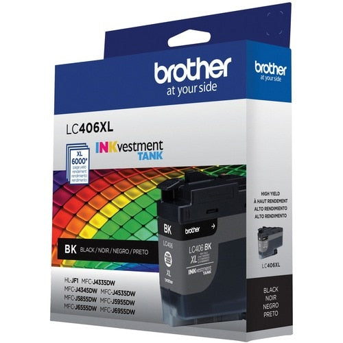 Brother INKvestment LC406XLBK Original High Yield Inkjet Ink