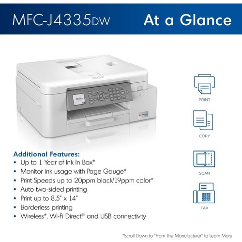 WIRELESS COLOUR INKJET MULTIFUNCTION