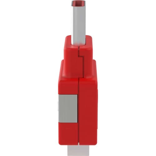 Dispositif de blocage USB Type C Panduit Smartkeeper, rouge - MOQ (quantité minimale de commande)