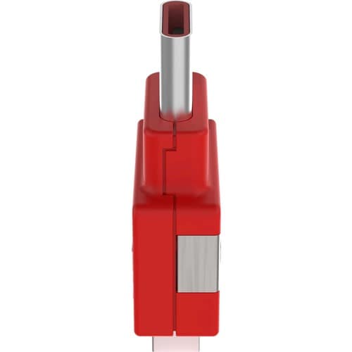 Dispositif de blocage USB Type C Panduit Smartkeeper, rouge - MOQ (quantité minimale de commande)