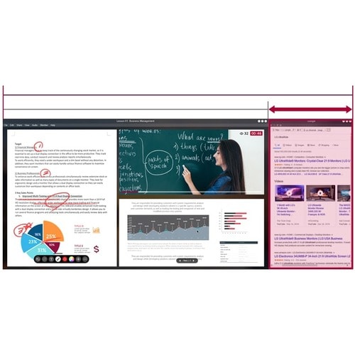 LG Ultrawide 34WP500-B 34\" Class UW-UXGA Gaming LCD Monitor