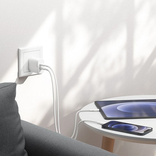 Chargeur ALOGIC 2X40 Rapid Power 40 W GaN - USB