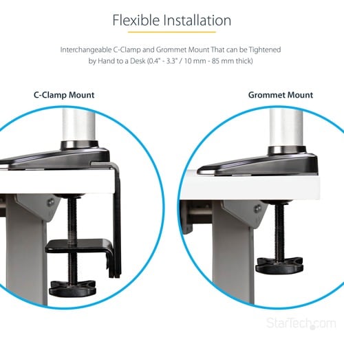StarTech.com Desk Mount Laptop Arm, Full Motion Ar