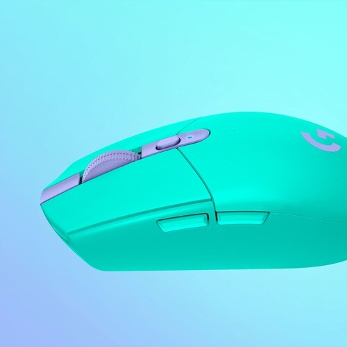 Ratón para juegos G305 Lightspeed Wrls, color menta