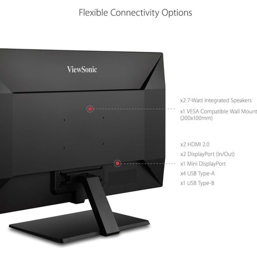 Monitor LED UHD 4K de 43" ViewSonic Entertainment VX4381-4K - 16:9