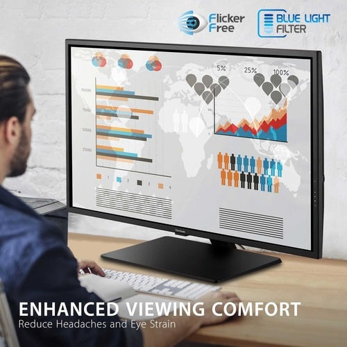 Monitor LED UHD 4K de 43" ViewSonic Entertainment VX4381-4K - 16:9