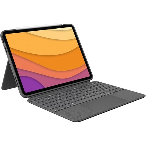 LOGITECH COMBO TOUCH POUR IPAD AIR 4E GÉNÉRATION OXFORD GRIS
