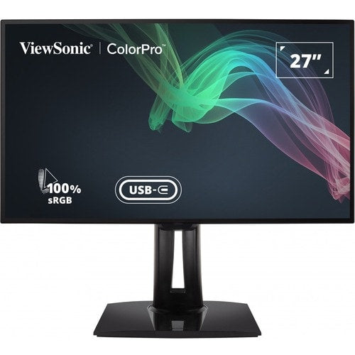 Monitor LED ViewSonic ColorPro VP2768a-4K de 27" con resolución 4K UHD y relación de aspecto 16:9