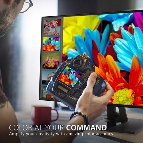 Monitor LED ViewSonic ColorPro VP2768a-4K de 27" con resolución 4K UHD y relación de aspecto 16:9